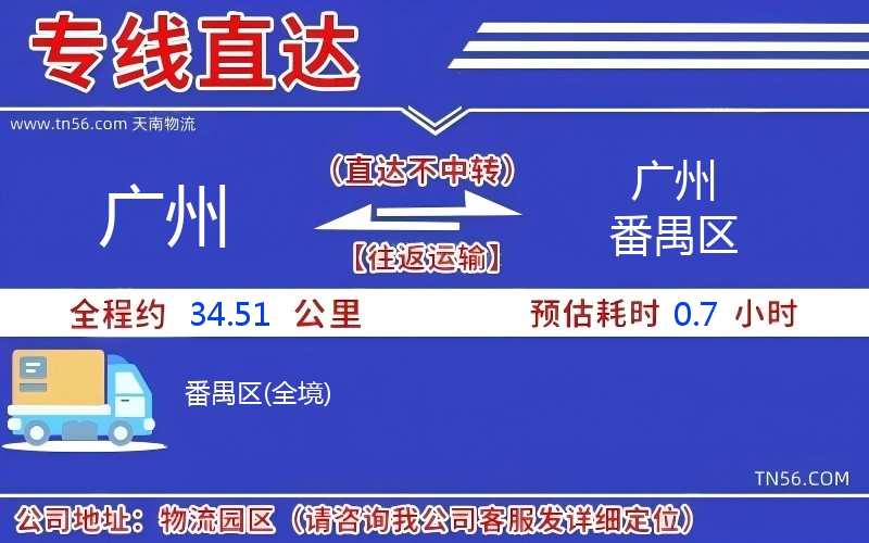 昭通到昭通番禺区物流公司 昭通到昭通番禺区物流公司