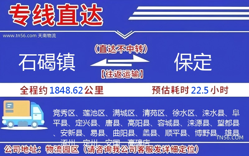 石碣镇到朔州物流公司