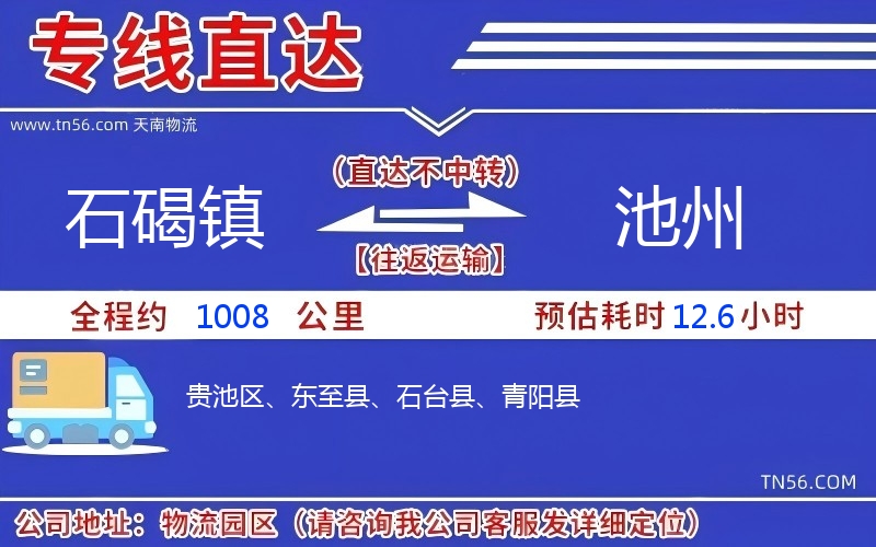 石碣镇到广元物流公司