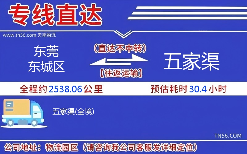 汉中东城区到五家渠物流公司