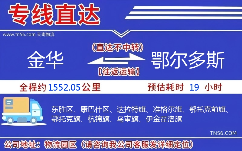长沙到鄂尔多斯物流公司