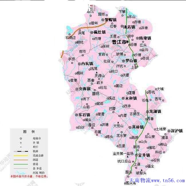 1-1F30315192Q26 凯时AG物流晋江市地图