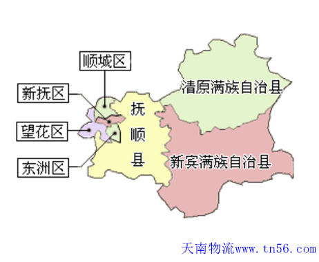 凯时AG物流抚顺地图