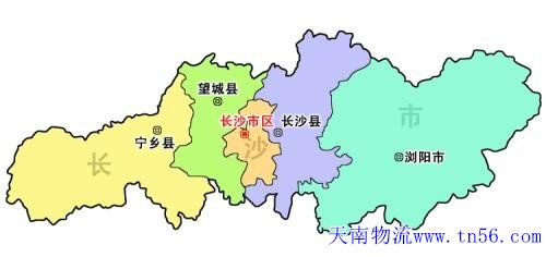 1-1F310120020114 汉中到长沙市物流地图