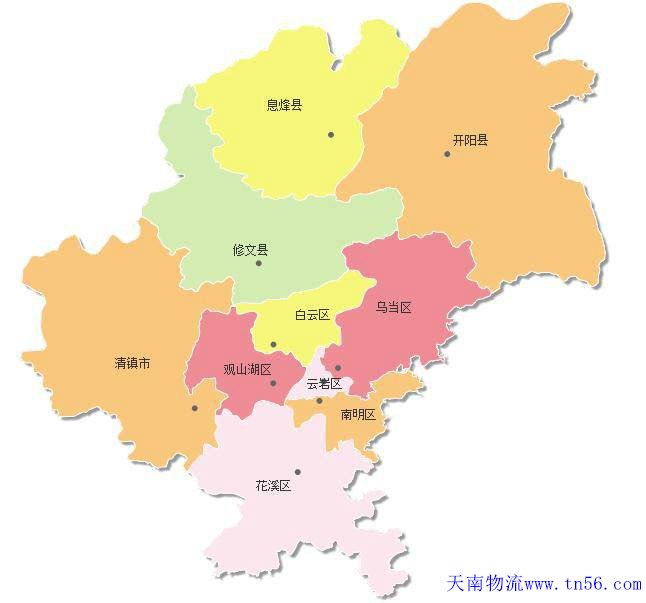 1-1F310154G1P2 汉中到贵阳市物流地图